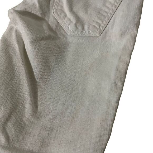 Current/Elliott The Stiletto White Jeans size 0-24 - Picture 13 of 14